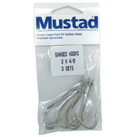 MUSTAD GANGED HOOK [SZ: