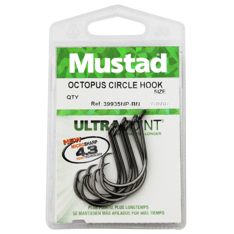 Load image into Gallery viewer, MUSTAD OCTOPUS CIRCLE 39935NPBN PREPACK [SZ:#3/0]
