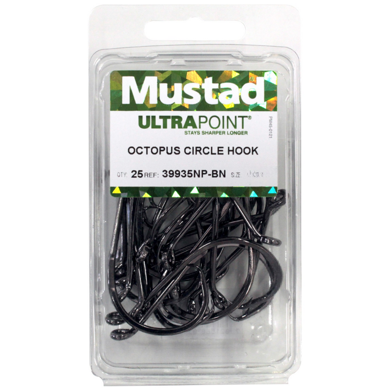 Load image into Gallery viewer, MUSTAD OCTOPUS CIRCLE 39935NPBN 25 PACK [SZ:#4/0]
