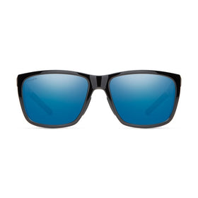 SMITHS OPTICS LONGFIN BLACK CHROMAPOP POLARIZED BLUE MIRROR 