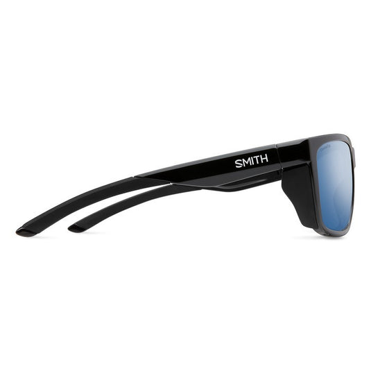 SMITHS OPTICS LONGFIN BLACK CHROMAPOP POLARIZED BLUE MIRROR 