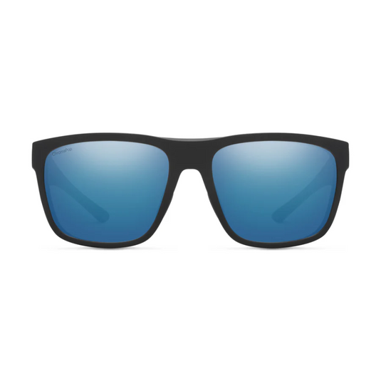SMITHS OPTICS BARRA MATTE BLACK CHROMAPOP POLARIZED BLUE MIRROR