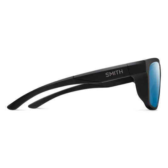 SMITHS OPTICS BARRA MATTE BLACK CHROMAPOP POLARIZED BLUE MIRROR