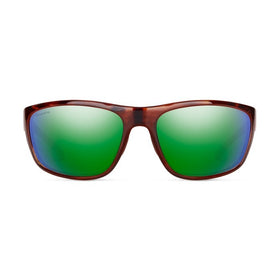 SMITHS OPTICS REDDING TORTOISE CHROMAPOP GLASS POLARIZED GREEN MIRROR 