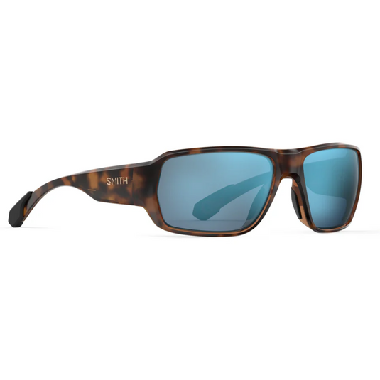 SMITHS OPTICS CASTAWAY TORTOISE CHROMAPOP GLASS POLARIZED BLUE MIRROR 