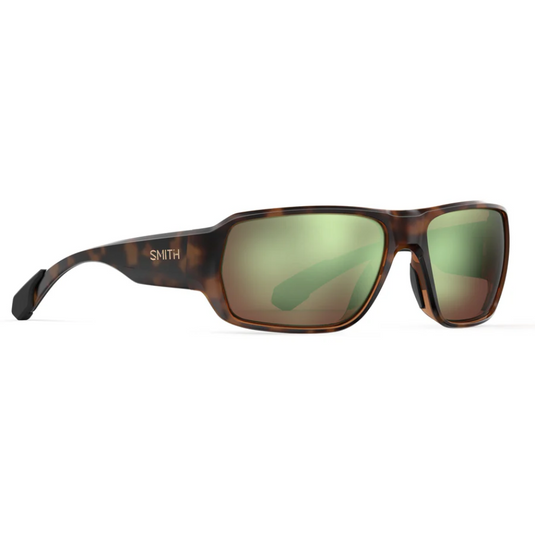 SMITHS OPTICS CASTAWAY TORTOISE CHROMAPOP GLASS POLARIZED GREEN MIRROR 