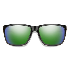 SMITHS OPTICS LONGFIN BLACK CHROMAPOP POLARIZED GREEN MIRROR 
