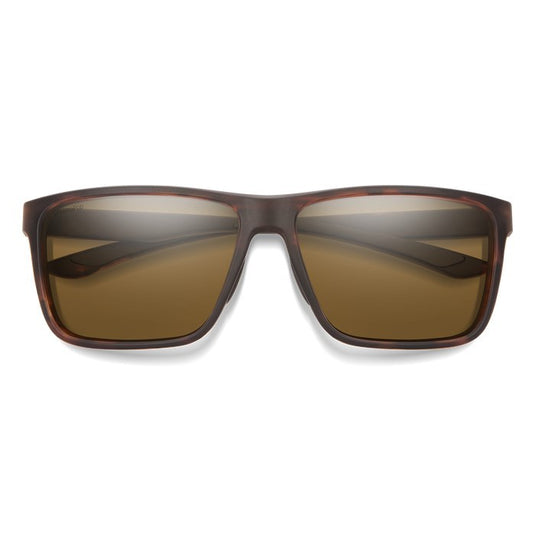 SMITHS OPTICS RIPTIDE MATTE TORTOISE CHROMAPOP GLASS POLARIZED BROWN 