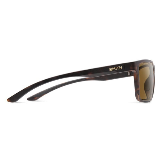 SMITHS OPTICS RIPTIDE MATTE TORTOISE CHROMAPOP GLASS POLARIZED BROWN 