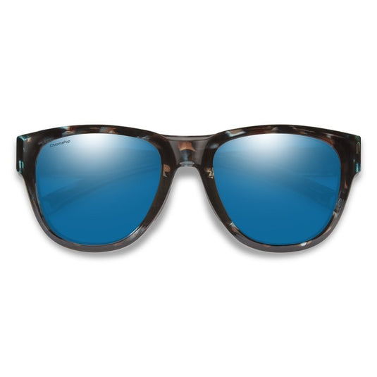 SMITHS OPTICS ROCKAWAY SKY TORTOISE CHROMAPOP GLASS POLARIZED BLUE MIRROR 