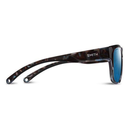 SMITHS OPTICS ROCKAWAY SKY TORTOISE CHROMAPOP GLASS POLARIZED BLUE MIRROR 