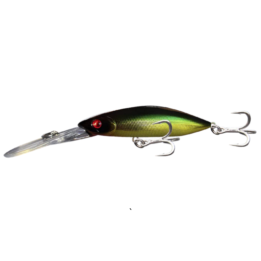 PROFISHENT SHUTDOWN SUSPENDING MINNOW 84MM [CLR:MBGGR]