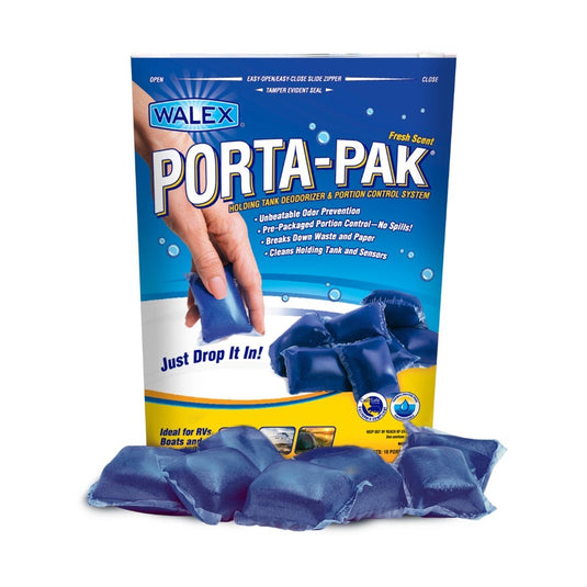 PORTA-PAK EXPRESS 15 SACHETS BLUE SOL