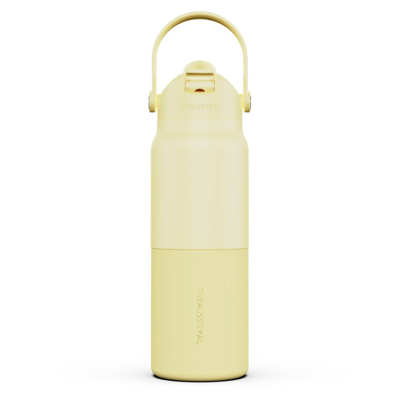 Load image into Gallery viewer, AUSSIE PAL INSULATED WATER BOTTLE 1L [CLR:BUTTER]
