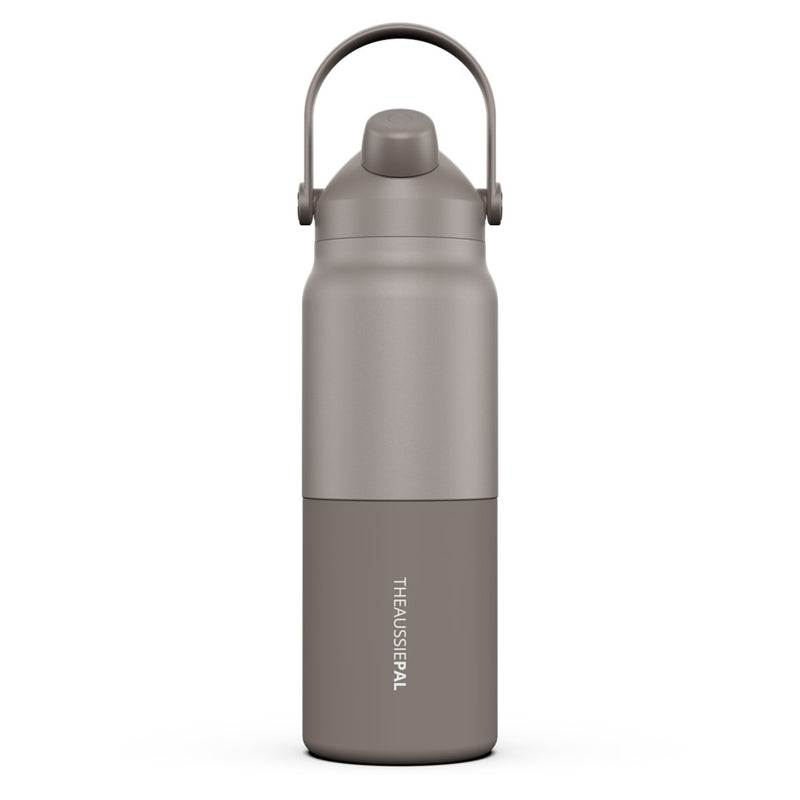 Load image into Gallery viewer, AUSSIE PAL INSULATED WATER BOTTLE 1L [CLR:STONE]
