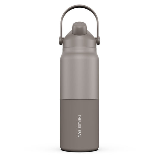 AUSSIE PAL INSULATED WATER BOTTLE 1L [CLR:STONE]