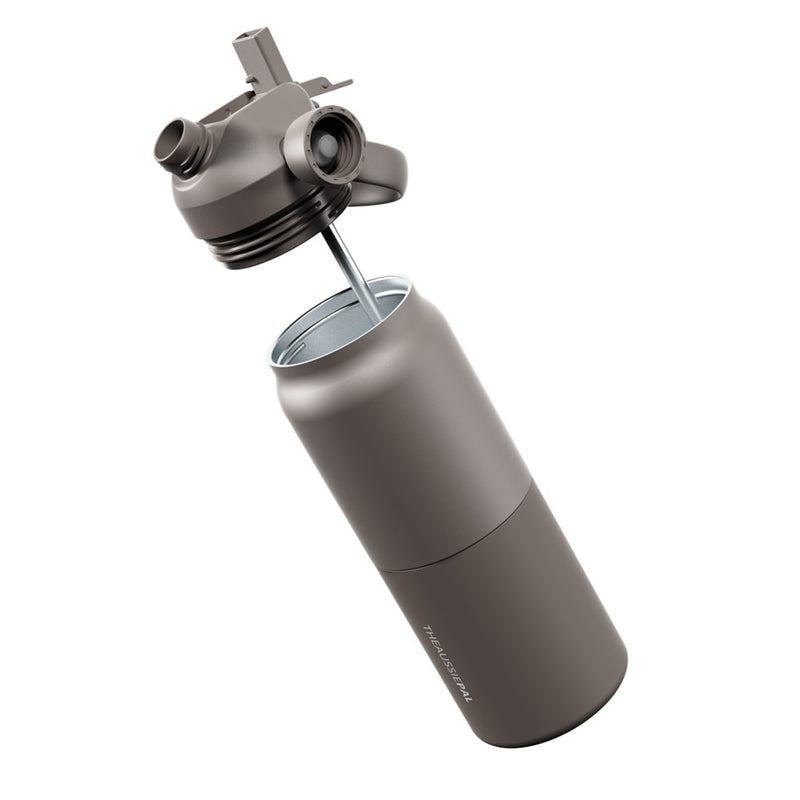 Load image into Gallery viewer, AUSSIE PAL INSULATED WATER BOTTLE 1L [CLR:STONE]

