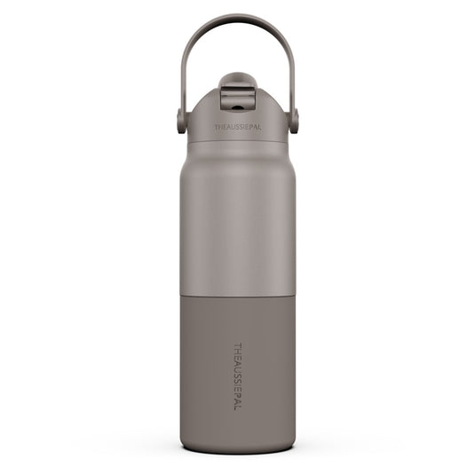 AUSSIE PAL INSULATED WATER BOTTLE 1L [CLR:STONE]