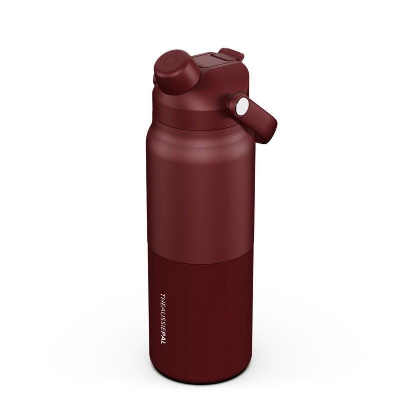 Load image into Gallery viewer, AUSSIE PAL INSULATED WATER BOTTLE 1L [CLR:PLUM]
