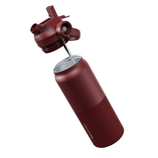 AUSSIE PAL INSULATED WATER BOTTLE 1L [CLR:PLUM]