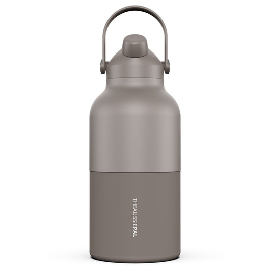 AUSSIE PAL INSULATED WATER BOTTLE 2L [CLR:STONE]