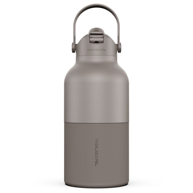 Load image into Gallery viewer, AUSSIE PAL INSULATED WATER BOTTLE 2L [CLR:STONE]

