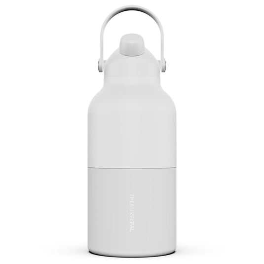 AUSSIE PAL INSULATED WATER BOTTLE 2L [CLR:WHITE]