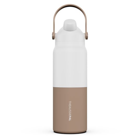 AUSSIE PAL INSULATED WATER BOTTLE 1L [CLR:LATTE LAYERS]