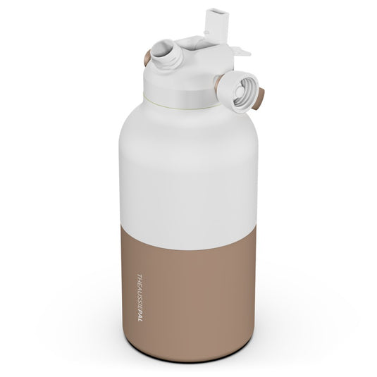 AUSSIE PAL INSULATED WATER BOTTLE 2L [CLR:LATTE LAYERS]