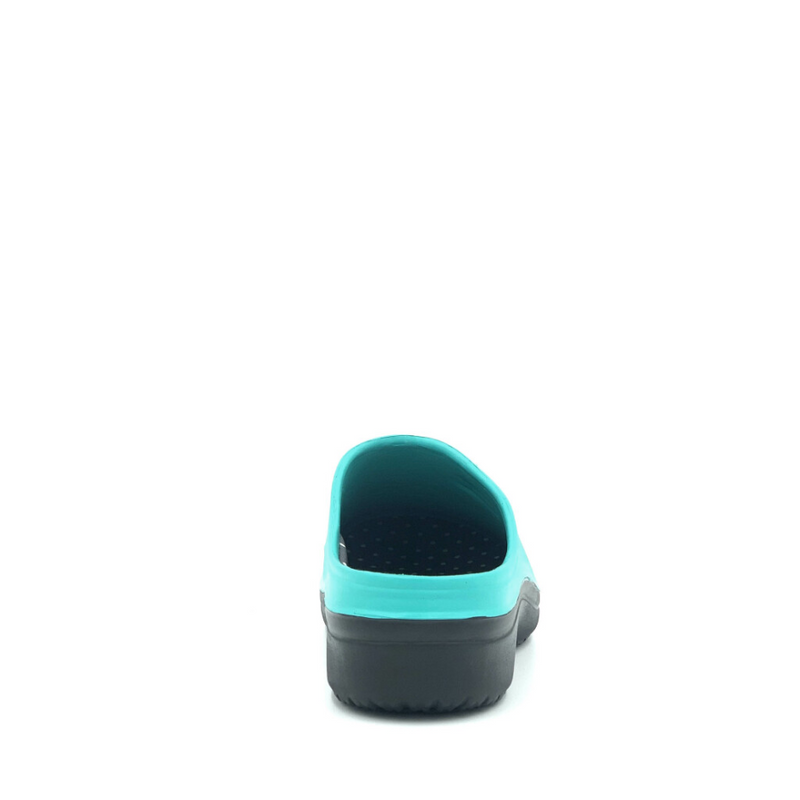 Load image into Gallery viewer, CLOGEES WOMENS ELIZA CLOG AQUA [SZ:10]
