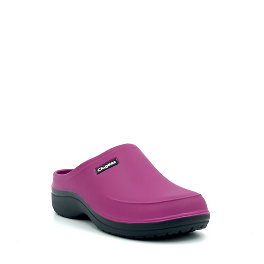 CLOGEES WOMENS ELIZA CLOG FUSCIA [SZ:6]