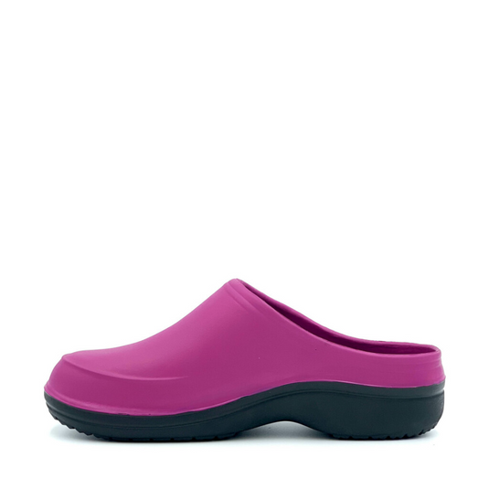 CLOGEES WOMENS ELIZA CLOG FUSCIA [SZ:6]