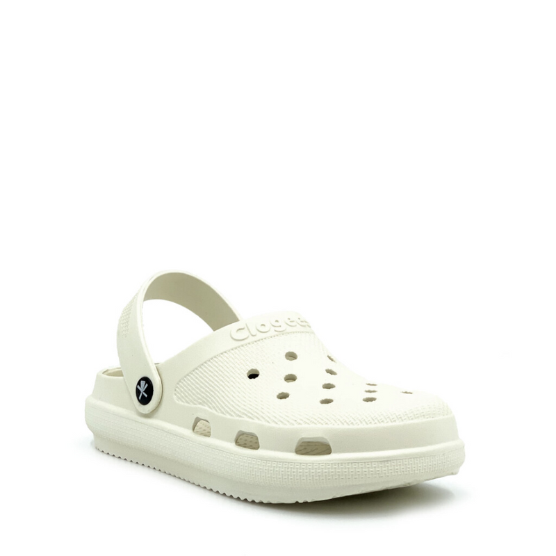 Load image into Gallery viewer, CLOGEES WOMENS SOFTY FASHION CLOG WHITE [SZ:6]
