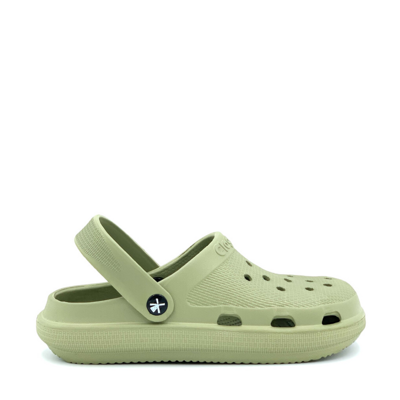 Load image into Gallery viewer, CLOGEES WOMENS SOFTY FASHION CLOG KHAKI [SZ:8]
