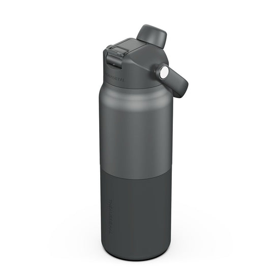 AUSSIE PAL INSULATED WATER BOTTLE 1L [CLR:CHARCOAL]