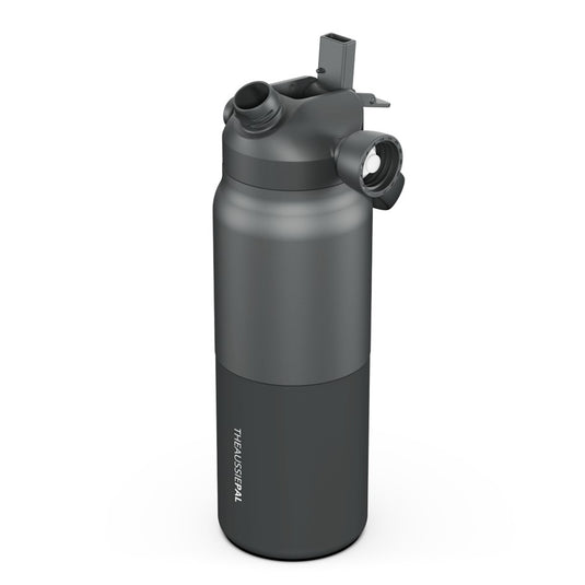 AUSSIE PAL INSULATED WATER BOTTLE 1L [CLR:CHARCOAL]