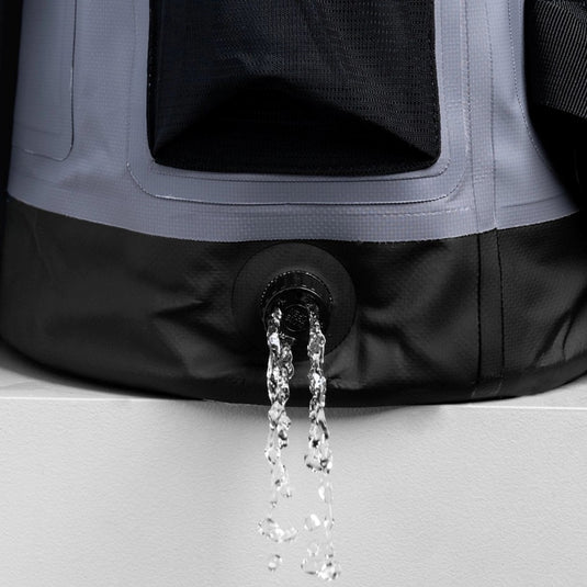 AUSSIE PAL DRAINPRO BACKPACK WITH WATER DRAIN VALVE 35L [CLR:DARK GREY]