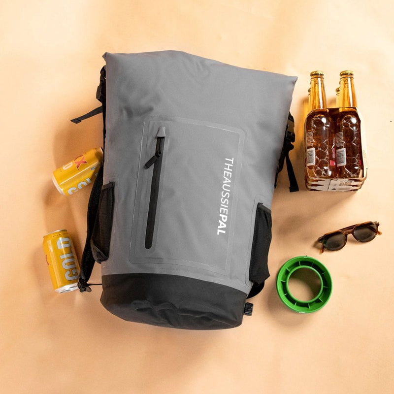 Load image into Gallery viewer, AUSSIE PAL DRAINPRO BACKPACK WITH WATER DRAIN VALVE 35L [CLR:DARK GREY]
