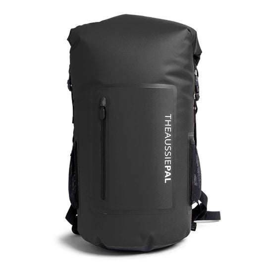 AUSSIE PAL DRAINPRO BACKPACK WITH WATER DRAIN VALVE 35L [CLR:BLACK]