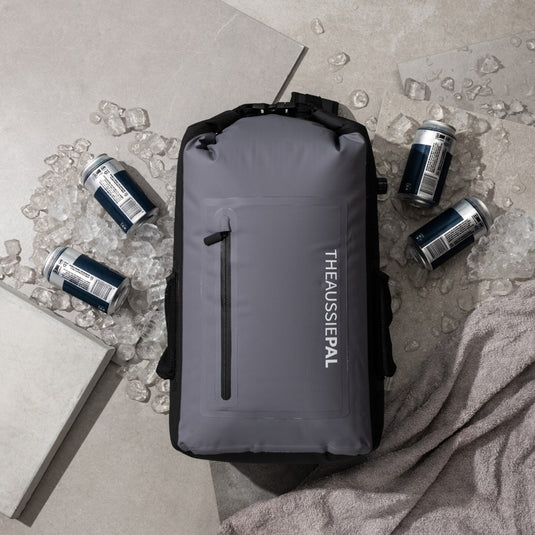 AUSSIE PAL INSULATED COOLER BACKPACK 20L [CLR:DARK GREY]