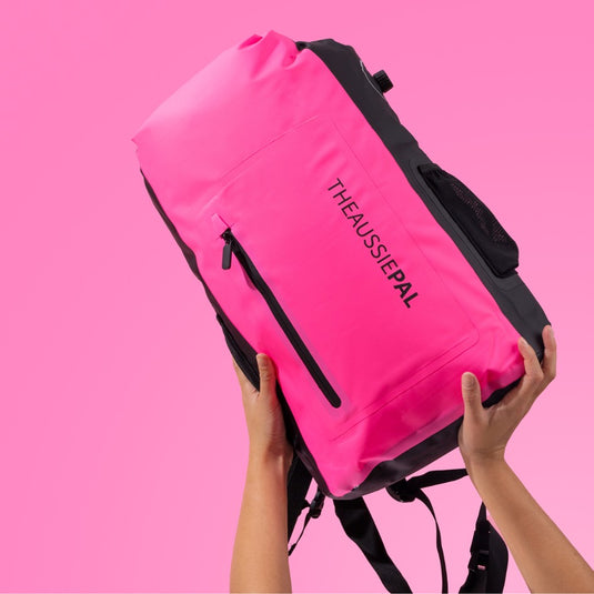 AUSSIE PAL INSULATED COOLER BACKPACK 20L [CLR:PINK]