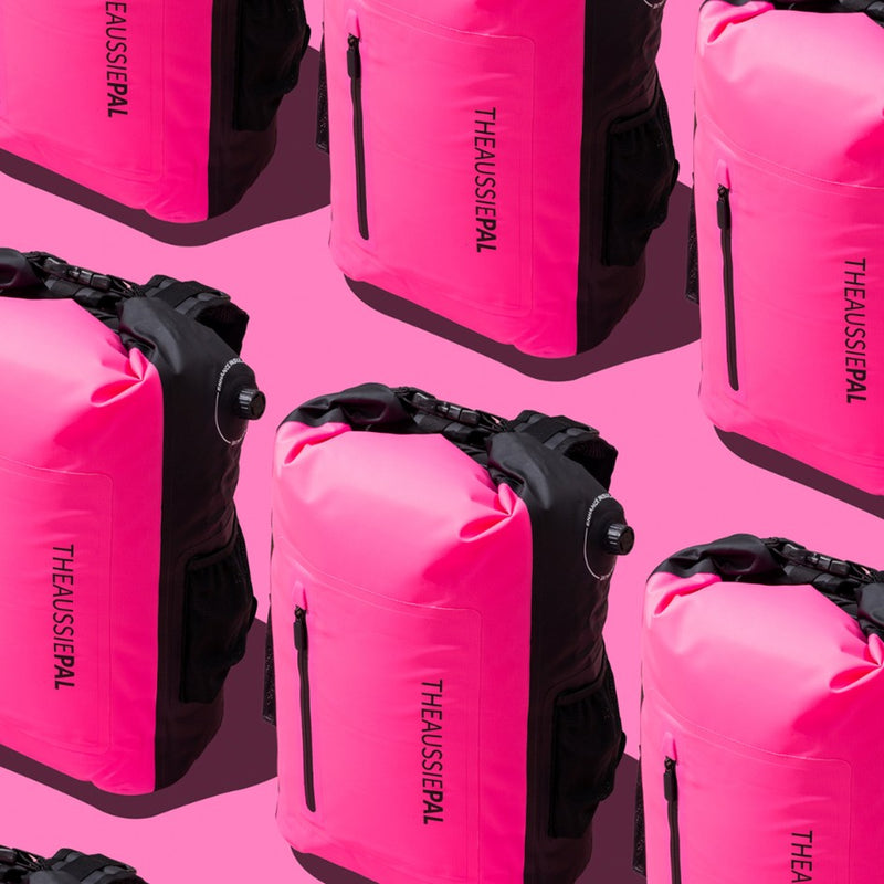 Load image into Gallery viewer, AUSSIE PAL INSULATED COOLER BACKPACK 20L [CLR:PINK]

