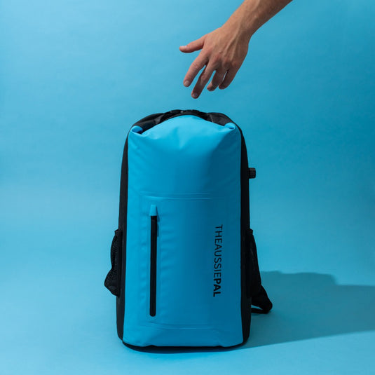 AUSSIE PAL INSULATED COOLER BACKPACK 20L [CLR:BLUE]
