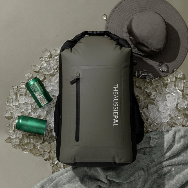 Load image into Gallery viewer, AUSSIE PAL INSULATED COOLER BACKPACK 20L [CLR:GREEN]
