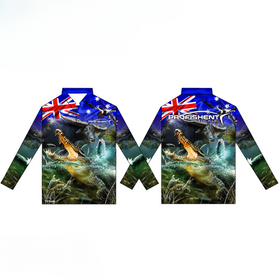 PROFISHENT SUBLIMATED LONG SLEEVED SHIRT OZ TOP END [SZ:2X-LARGE]