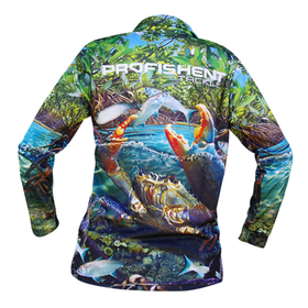 PROFISHENT SUBLIMATED LS MUD CRAB [SZ:X-SMALL]