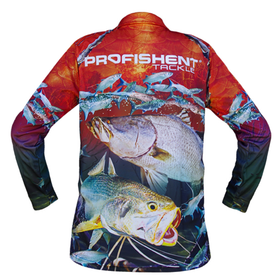 PROFISHENT SUBLIMATED LS BARRA/THREADY [SZ:X-SMALL]