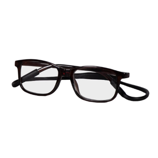 SNAPPY SPECS [FRAME:BROWN LENS:+3.00]