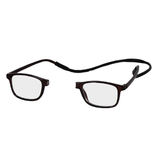 SNAPPY SPECS [FRAME:BROWN LENS:+3.50]