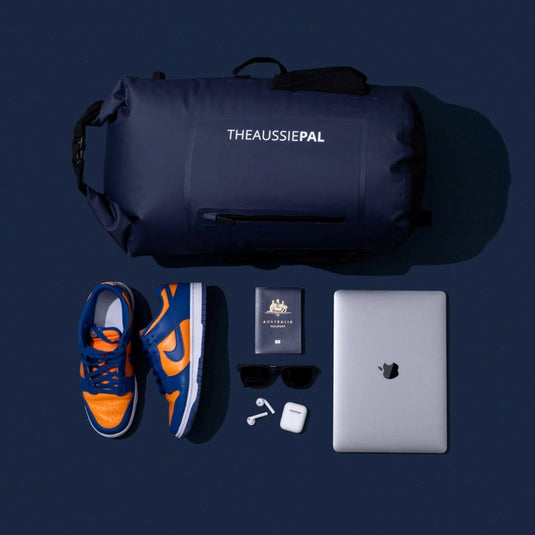 AUSSIE PAL INSULATED COOLER BACKPACK 35L [CLR:NAVY]